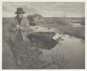 Holowanie trzciny autorstwa Peter Henry Emerson