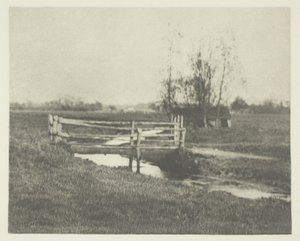 Gdzie wije się grobla (Norfolk) autorstwa Peter Henry Emerson