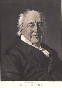 A. C. Krog autorstwa Peter Vilhelm Ilsted
