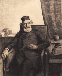 Ojciec artysty, Jens Peter Ilsted autorstwa Peter Vilhelm Ilsted