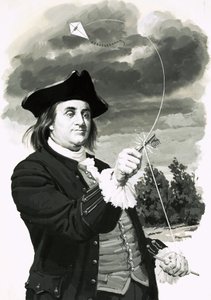 Benjamin Franklin autorstwa Peter Jackson