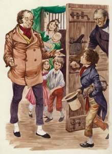 David Copperfield spotyka pana Micawbera autorstwa Peter Jackson