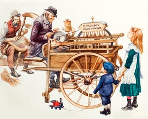 Szlifierka do noży z XIX wieku autorstwa Peter Jackson