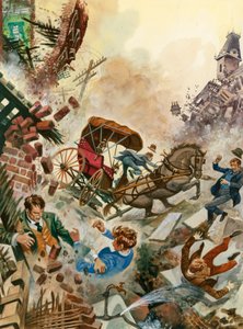 Trzęsienie ziemi w San Francisco, 1906 autorstwa Peter Jackson