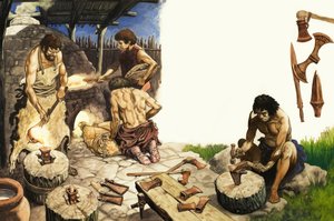 Epoka brązu, ilustracja z filmu "Skarb autorstwa Peter Jackson
