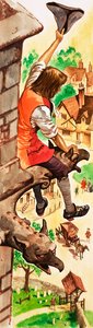Kiedy byli młodzi: Clive of India (gwasz na papierze) autorstwa Peter Jackson