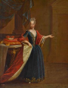 Portret Marii Antonii z Austrii 1669-1692, elektorki Bawarii.
