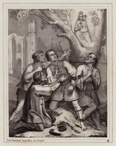 Objawienie Dziewicy, Hietzing, Wiedeń autorstwa Peter Johann Nepomuk Geiger