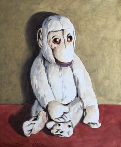 Jasna biała małpa, 2006 autorstwa Peter Jones