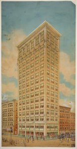 Wieżowiec Szkoły Prairie, Chicago, Illinois, Perspektywa