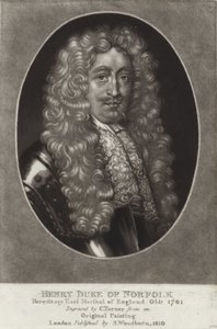 Henryk książę Norfolk autorstwa Peter Lely