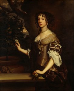 Maria z Modeny, królowa małżonka króla Jakuba II, c1773-1680 autorstwa Peter Lely