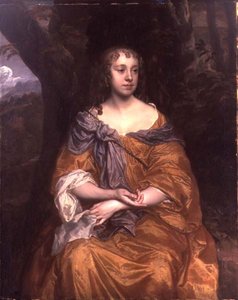 Panna Wharton (olej na płótnie) autorstwa Peter Lely