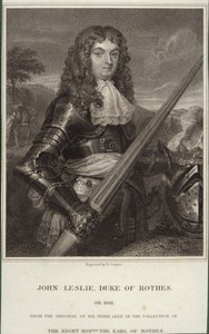 Portret Johna Leslie, księcia Rothes autorstwa Peter Lely