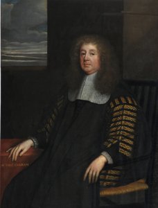 Sir Thomas Ingram, kanclerz Księstwa Lancaster (olej na płótnie) autorstwa Peter Lely