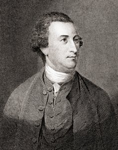William Paca, ojciec założyciel i sygnatariusz Deklaracji Niepodległości (rycina) autorstwa Peter Maverick
