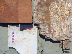 TAK... TRASH ART.2020 autorstwa Peter McClure