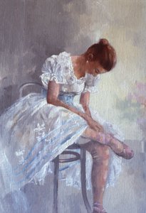 Tancerka (olej na płótnie)