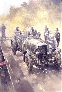 Pit Stop w słońcu autorstwa Peter Miller