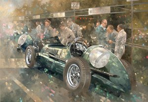 Maserati R. Parnella (olej na płótnie)