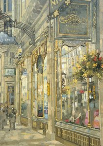 The Savoy Taylors Guild - The Strand (olej na płótnie) autorstwa Peter Miller