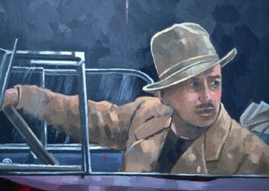 Walt Disney (olej na płótnie)