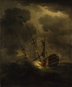 Utrata HMS "Victory", 4 października 1744 r.