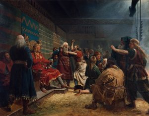 Haakon dobry i rolnicy w ofierze klatki