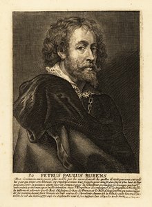 Portret Sir Petera Paula Rubensa, flamandzkiego artysty i dyplomaty autorstwa Peter Paul (after) Rubens