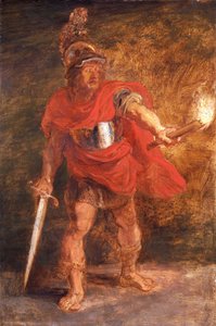 Eneasz w podziemiach, ok. 1600-1640. autorstwa Peter Paul Rubens
