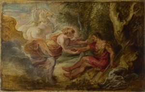 Aurora porywająca Cefalusa, ok. 1636 autorstwa Peter Paul Rubens