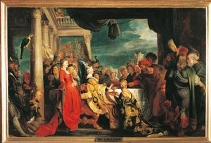 Austria, Wiedeń, Alboin i Rosamunde autorstwa Peter Paul Rubens