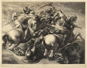 Bitwa pod Anghiari autorstwa Peter Paul Rubens