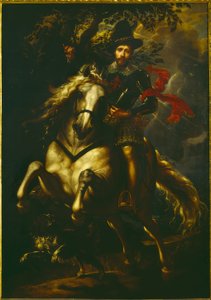 Portret Giovanniego Carlo Dorii na koniu autorstwa Peter Paul Rubens