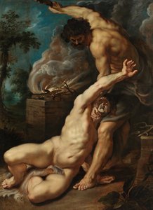 Kain zabija Abla autorstwa Peter Paul Rubens