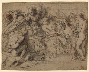 Oszczerstwo Apellesa autorstwa Peter Paul Rubens