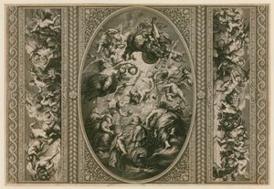 Sufit Domu Bankietowego w Whitehall autorstwa Peter Paul Rubens