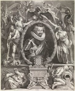Karol Bonawentura de Longueval (rycina) autorstwa Peter Paul Rubens