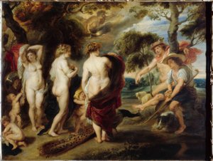 Wyrok Paryża autorstwa Peter Paul Rubens