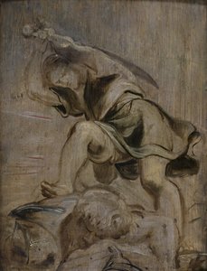 Dawid zabija Goliata, 1620 autorstwa Peter Paul Rubens