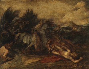 Śmierć Hipolita autorstwa Peter Paul Rubens