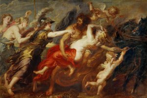 Gwałt Prozerpiny autorstwa Peter Paul Rubens
