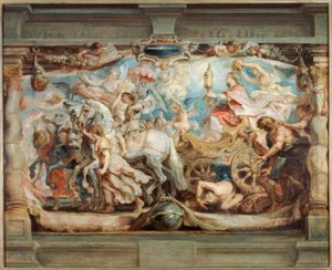 Triumf kościoła nad ignorancją i złudzeniem autorstwa Peter Paul Rubens