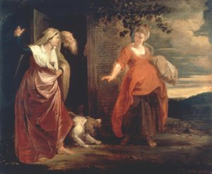 Odejście Hagar autorstwa Peter Paul Rubens