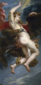 Porwanie Ganimedesa. 1636-38 autorstwa Peter Paul Rubens