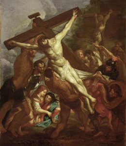 Wzniesienie krzyża autorstwa Peter Paul Rubens