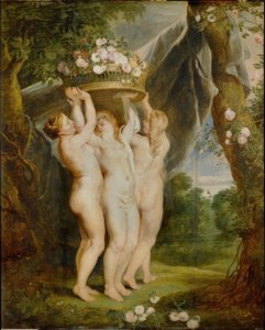 Trzy łaski autorstwa Peter Paul Rubens