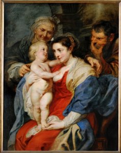 Święta rodzina ze św. Anną autorstwa Peter Paul Rubens
