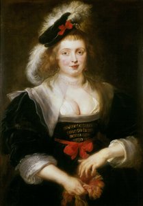 Hélène Fourment Zakładanie rękawicy, ok. 1631. autorstwa Peter Paul Rubens