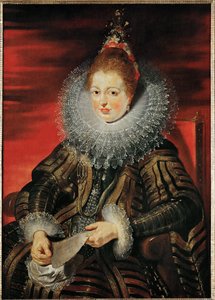 Infantka Izabela Klara Eugenia, ok. 1613-15 (olej na drewnie) autorstwa Peter Paul Rubens